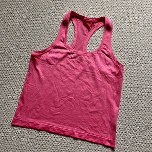 Swiftly race back 2.0 waist length tank